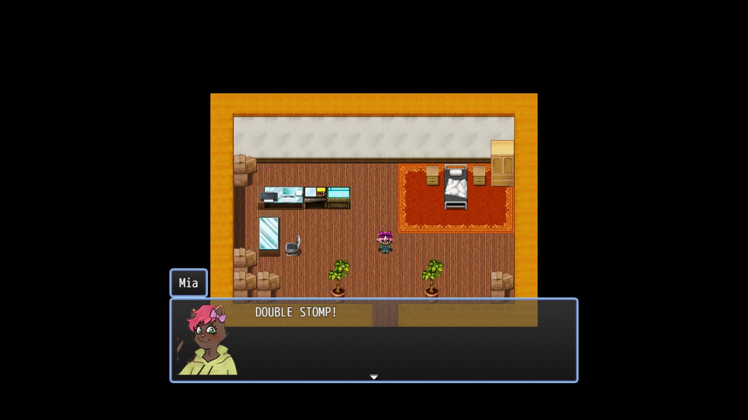 Tiny Jeff navigating a household-scale obstacle in Jeff Quest