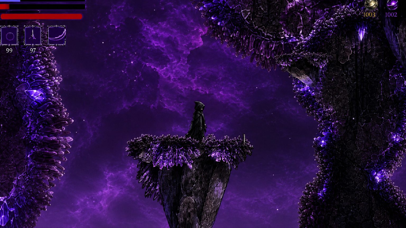 Shadow fighting in a corrupted realm of the Dead Lands