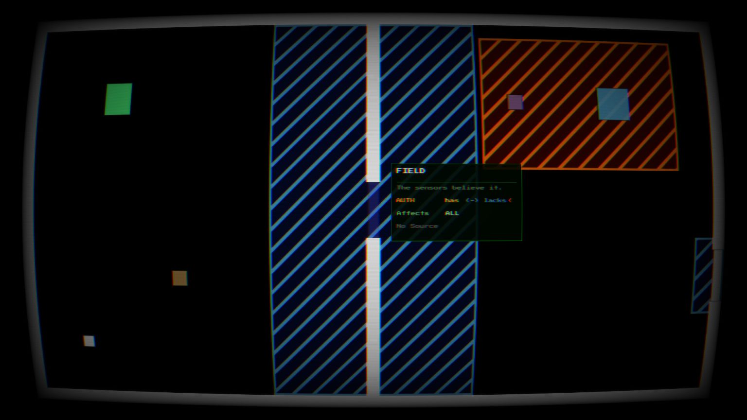 Top-down machinery and editable objects in MODIFY