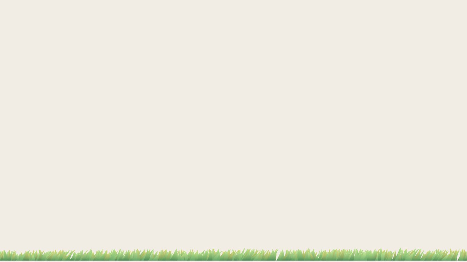 Grass growing along a Windows taskbar in Desktop Grass