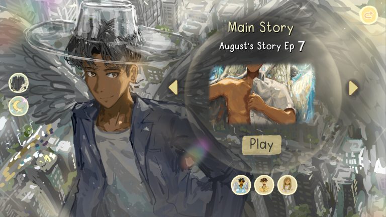 Romance characters from Silver Heart visual novel