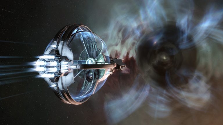 Spaceships and tactical interface in EVE Online