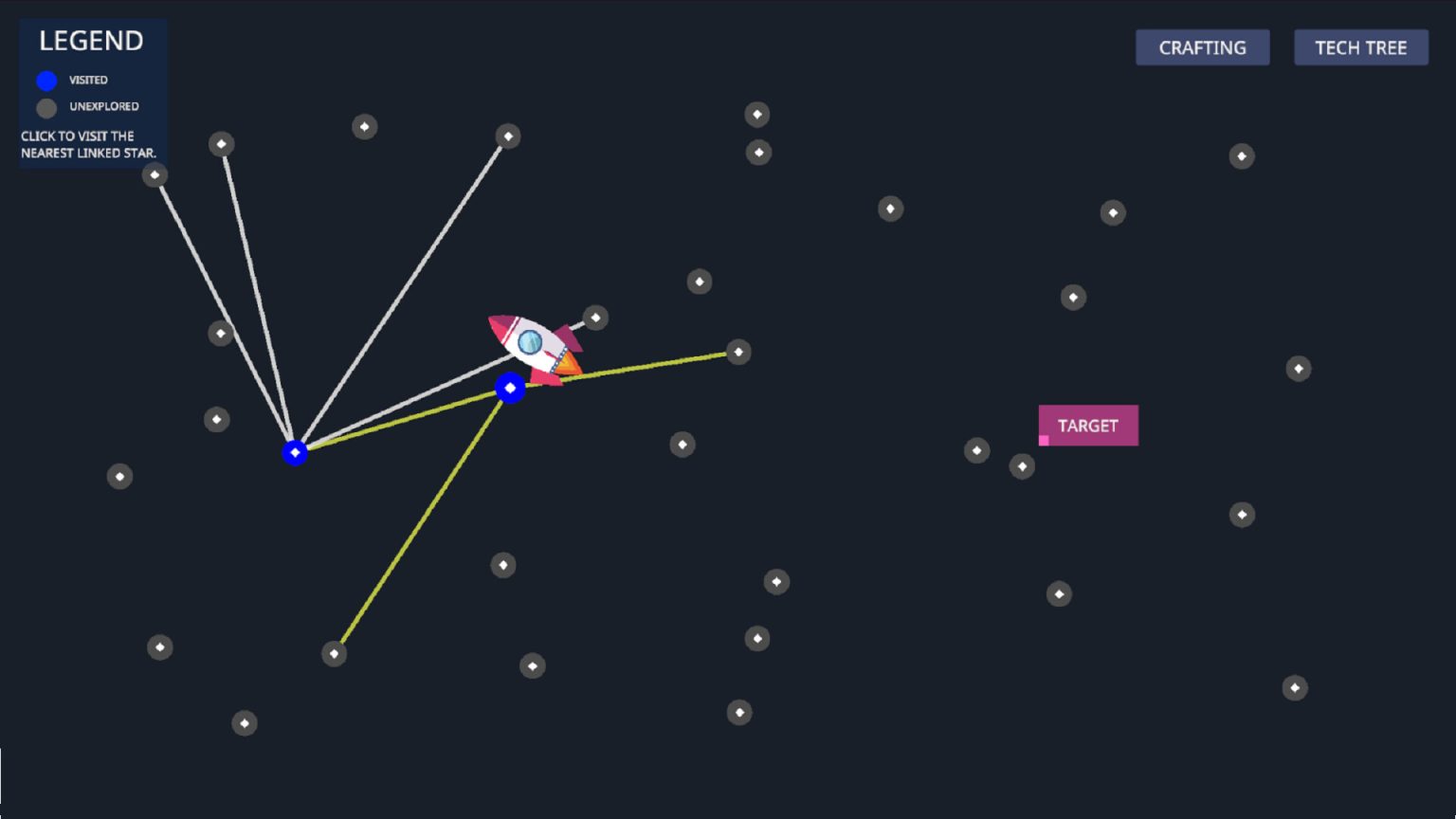 Viking captain fighting through space in Captain VKing