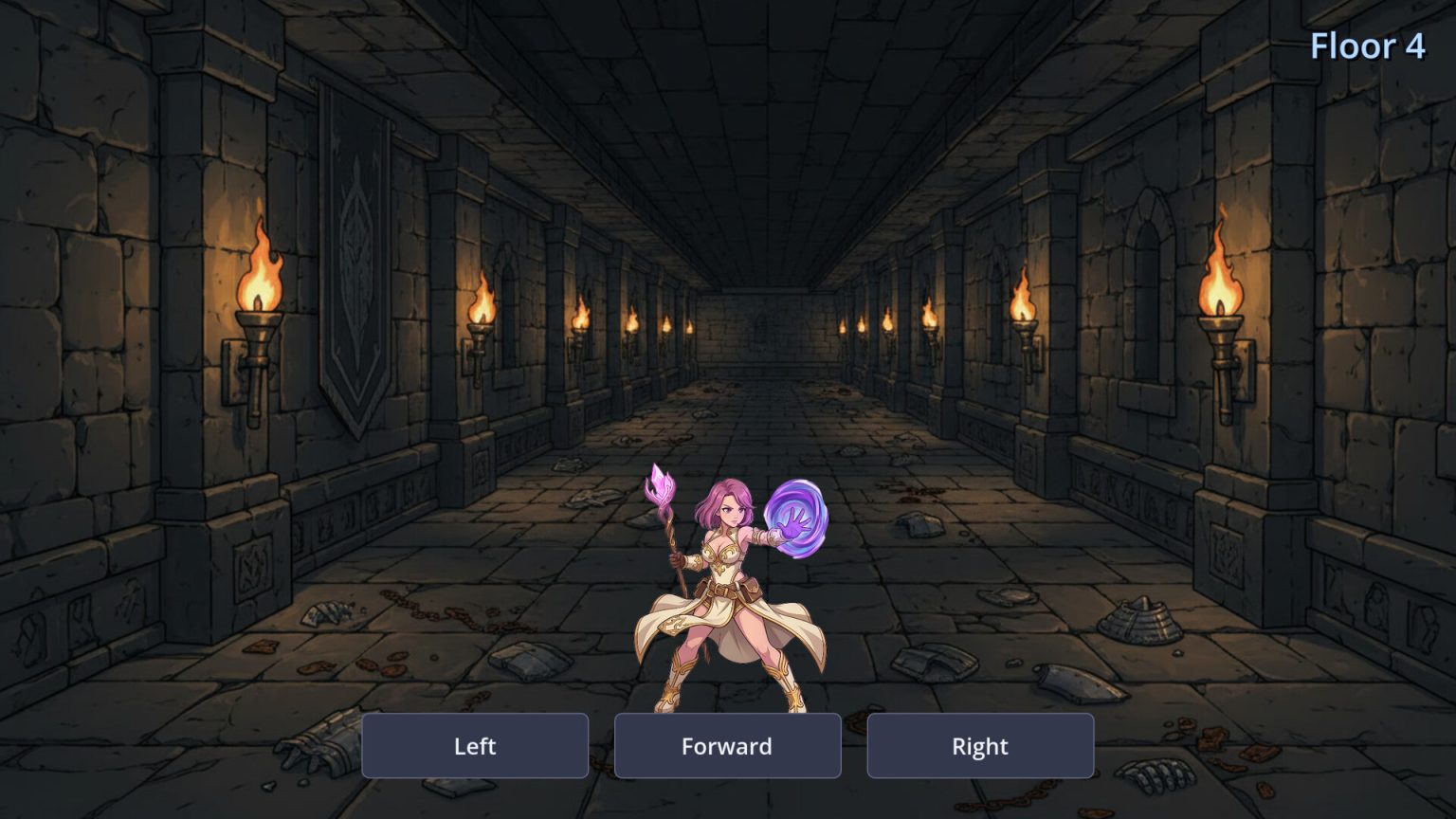 Elemental cards used in Guardian of Soul Tower combat