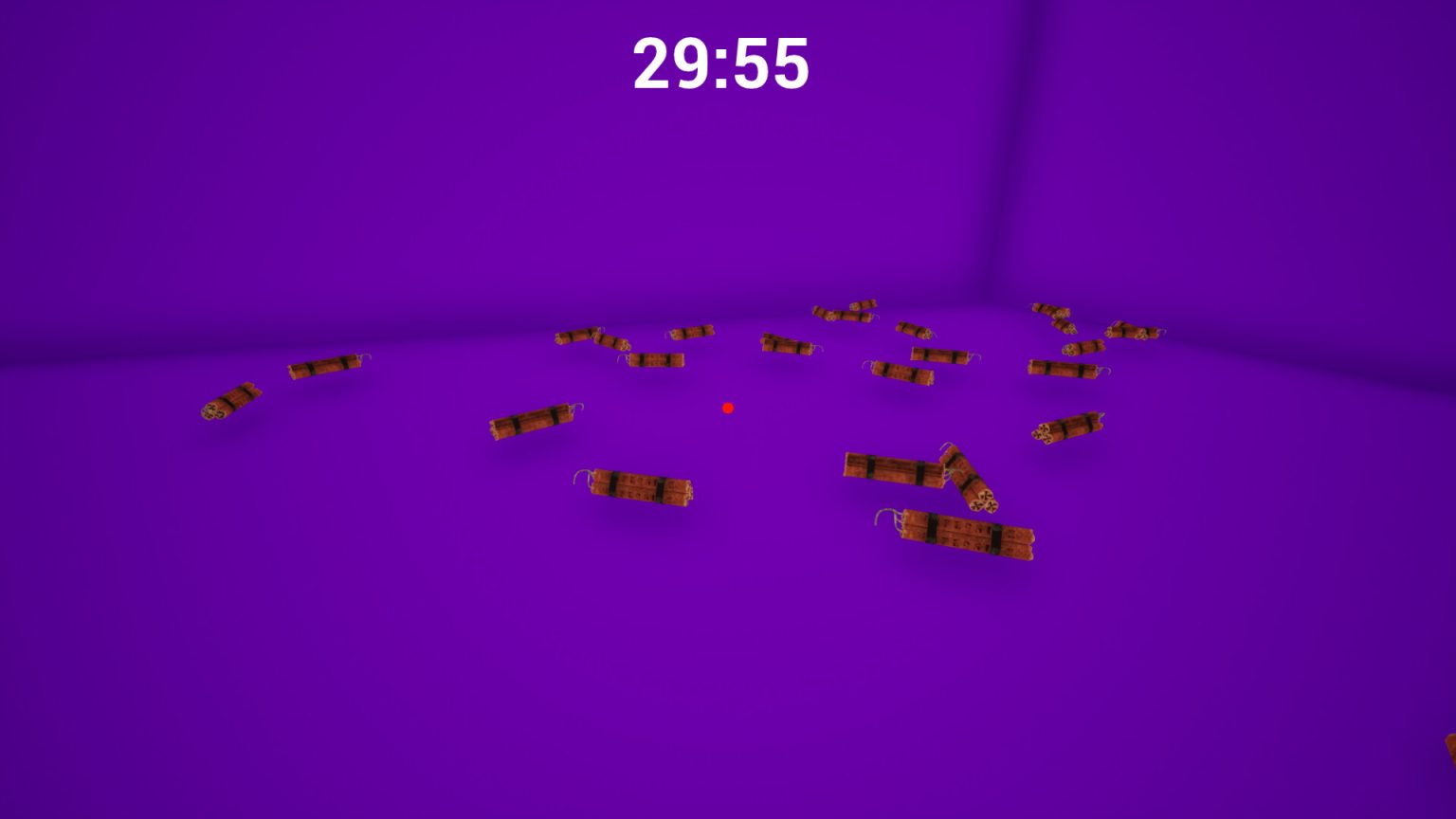 Player identifying colored bombs inside the DefuseOrder room