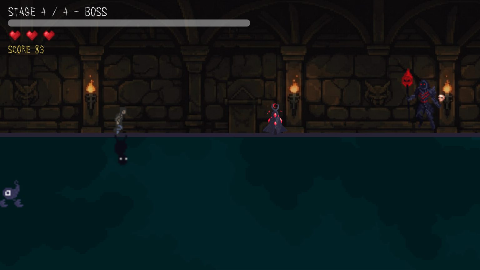 Two synchronized worlds and characters shown in Parallel Self