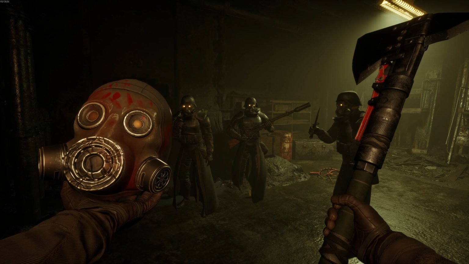 Co-op soldier facing bunker enemies in Fear of Faith