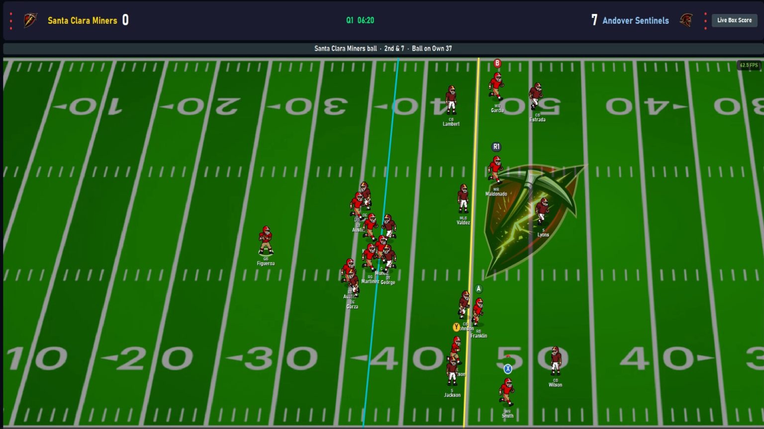 Retro football match in Gridiron Football League