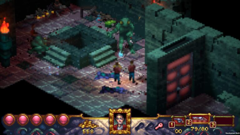 Fortune hunters fighting creatures beneath Devil Reef in Cthulhus Reach